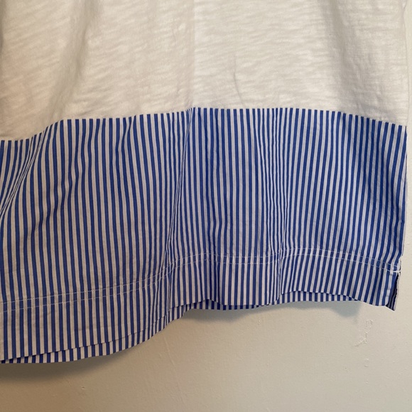 Vineyard Vines Mixed Media Cotton Striped Shirt - Picture 3 of 8